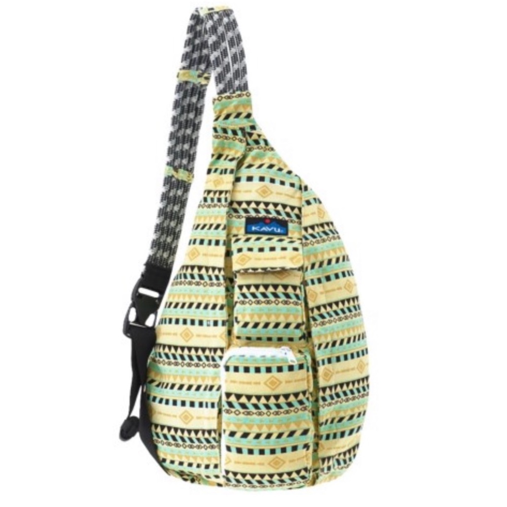 NEW Kavu Rope Bag in Gold Belt